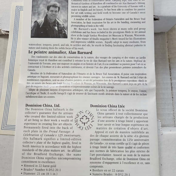 Bradford Exchange Plate "The Return Home" - Picture 6 of 8